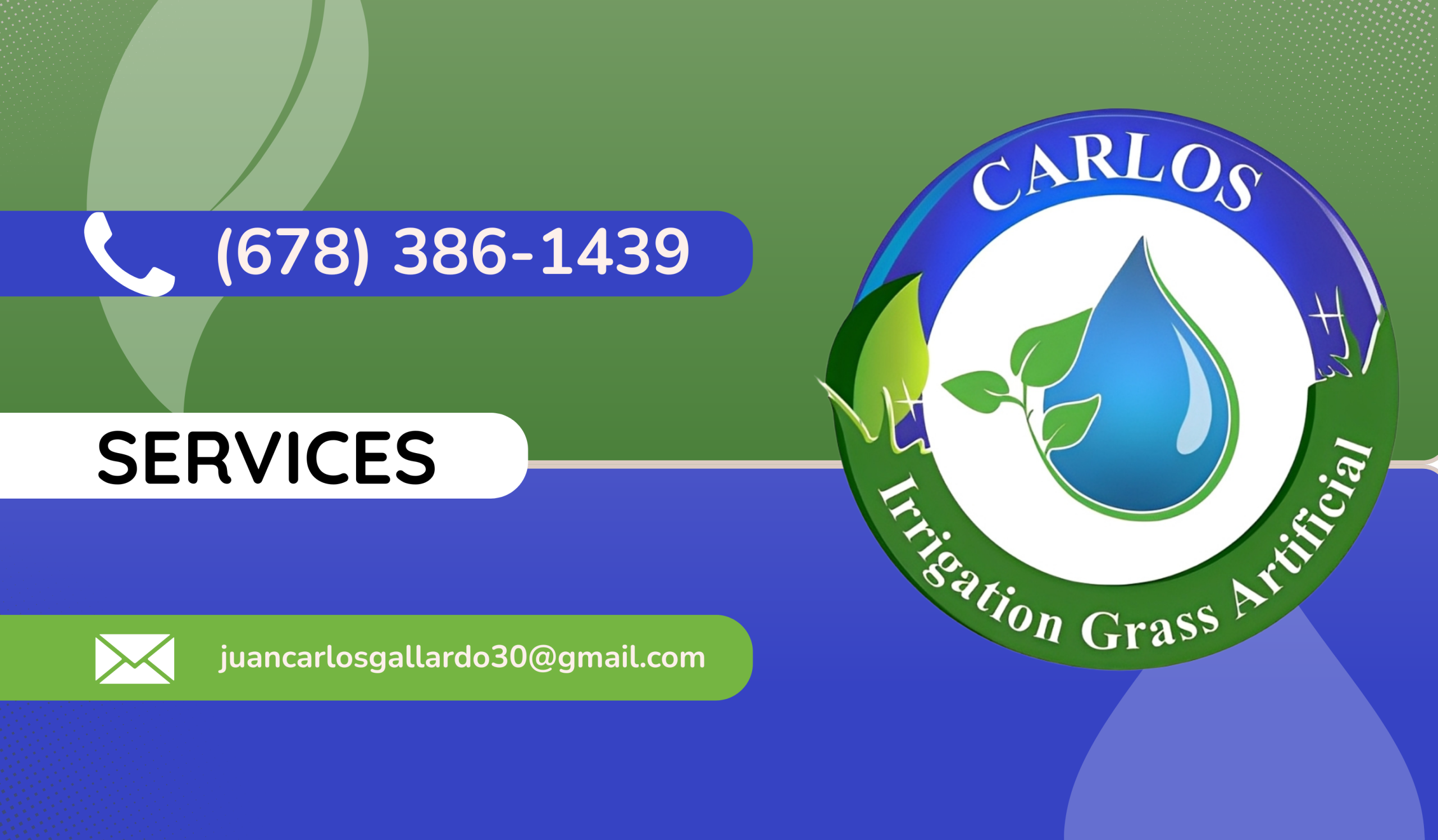 Carlos Irrigation Bs card DF